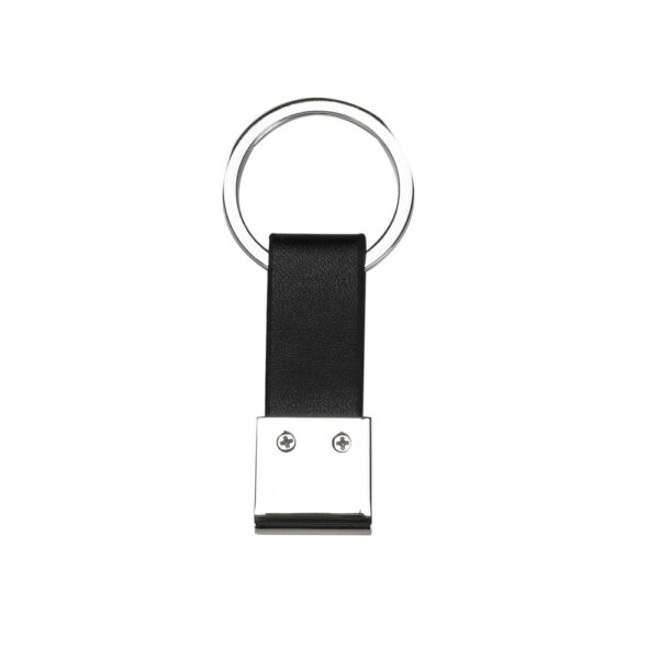 Chaveiro Metal com Couro - Imagem 2