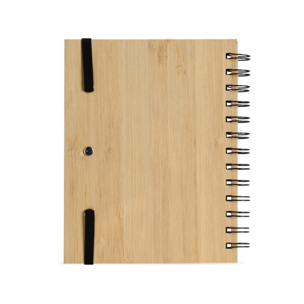 Caderneta em Bambu com Caneta - Imagem 4