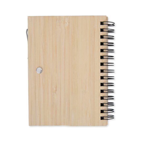 Caderneta em Bambu com Caneta - Imagem 4