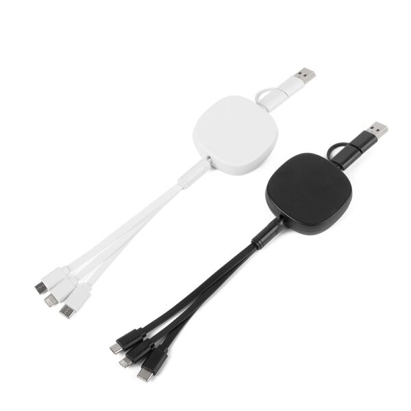 Cabo USB Retrátil 3 em 1 - Imagem 4