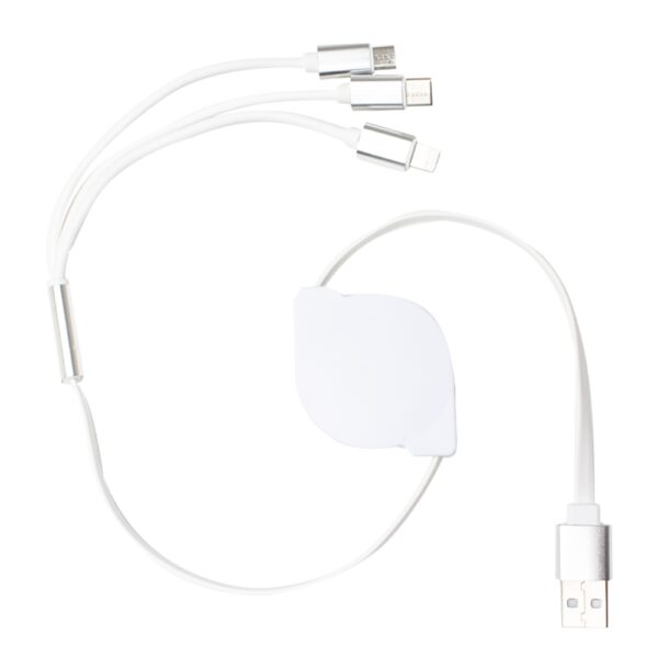 Cabo USB Retrátil 3 em 1 - Imagem 2