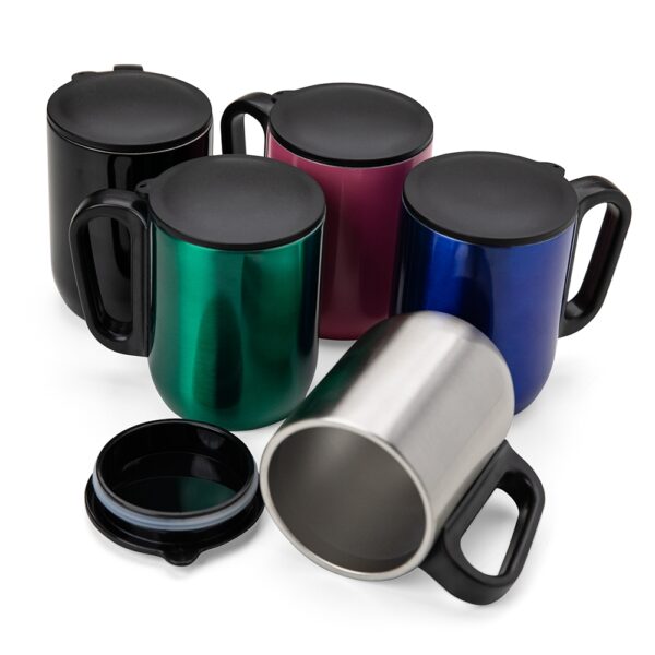 Caneca Inox Parede Dupla 230ml - Imagem 2