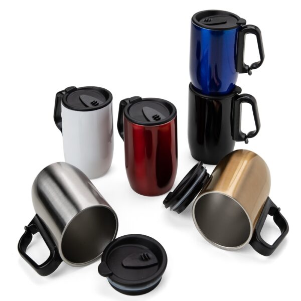 Caneca Inox Parede Dupla 350 ml - Imagem 2