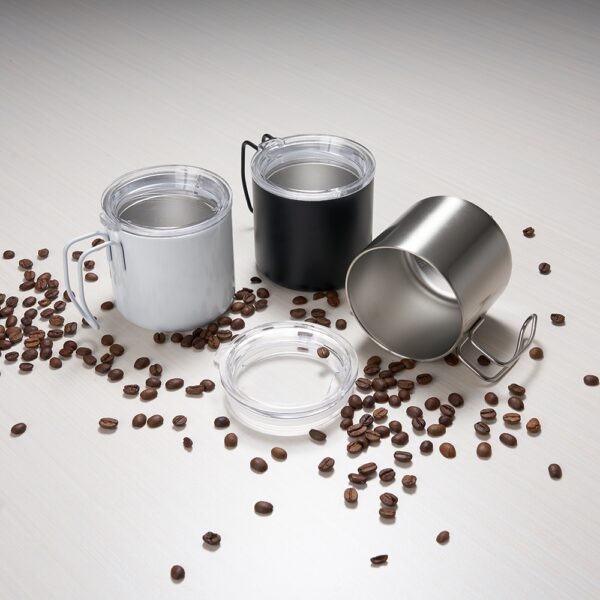 Caneca Inox Parede Dupla 350 ml - Imagem 2