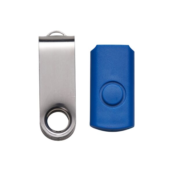 Carcaça Pen Drive Giratório Brilhante - Imagem 2
