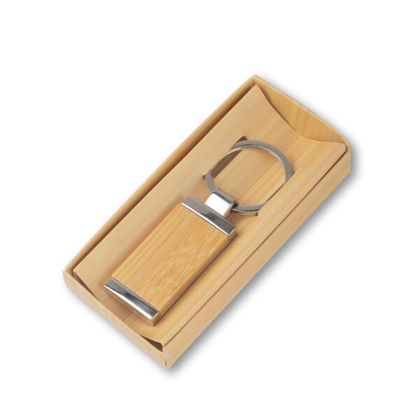 Chaveiro Metal Bambu - Imagem 2