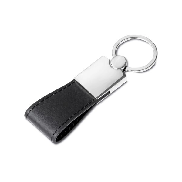 Chaveiro Metal com Couro - Imagem 2