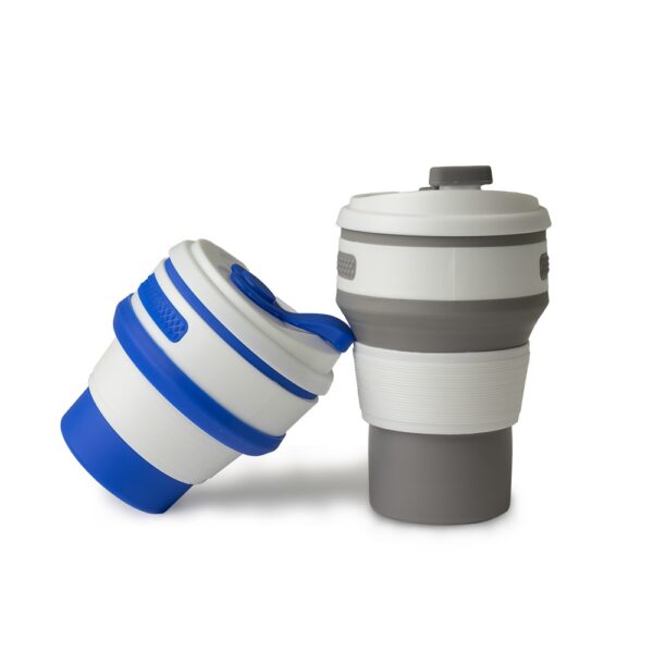 Copo Retrátil de Silicone 350ml - Imagem 3