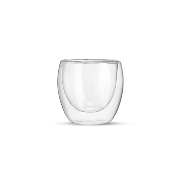 Copo Vidro Parede Dupla 160ml