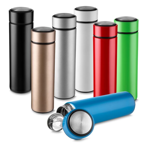 Garrafa Inox 450 ml com Infusor - Imagem 2