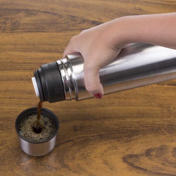 Garrafa Térmica Inox 1L - Imagem 4