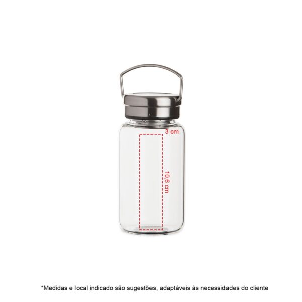 Garrafa de Vidro 650ml - Imagem 5