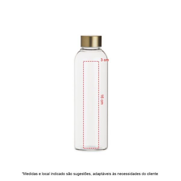 Garrafa de Vidro 650ml - Imagem 5