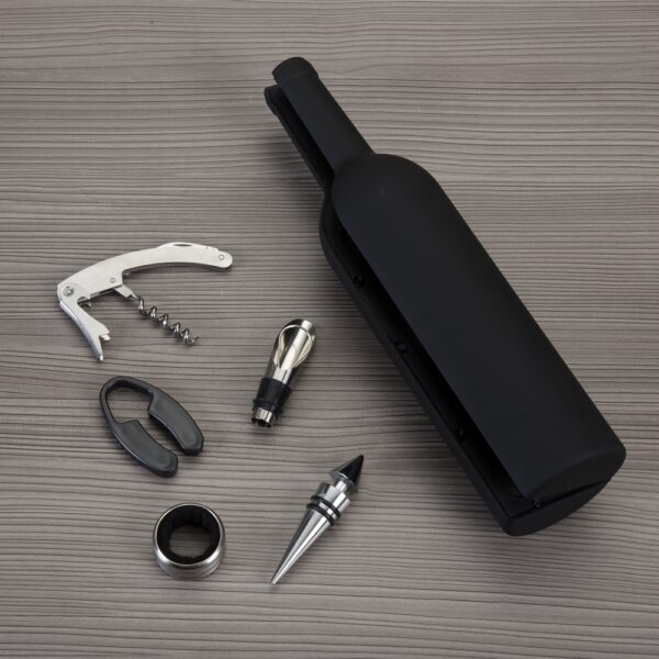 Kit Vinho Garrafa 5 peças - Imagem 2