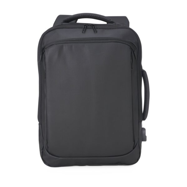 Mochila Couro Sintético USB 17 Litros - Imagem 3