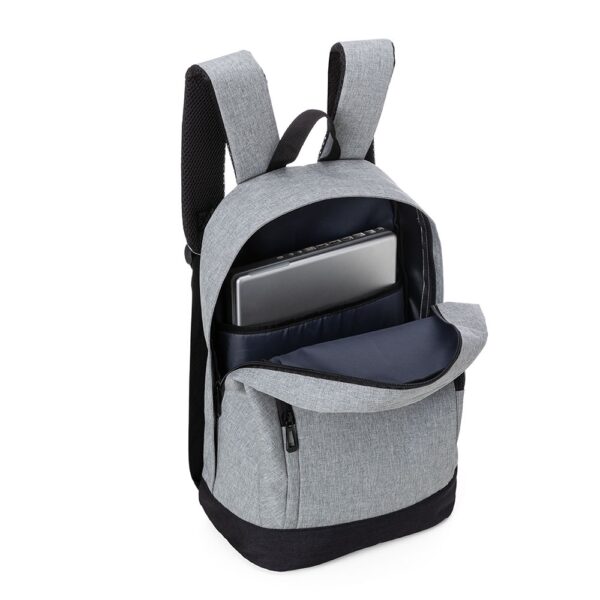 Mochila Poliéster com Compartimento para Notebook até 14 polegadas - Imagem 4