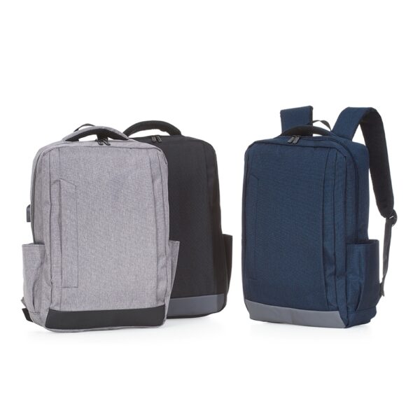 Mochila de Nylon USB - Imagem 2