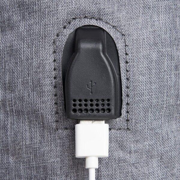 Mochila de Nylon USB 20L - Imagem 7
