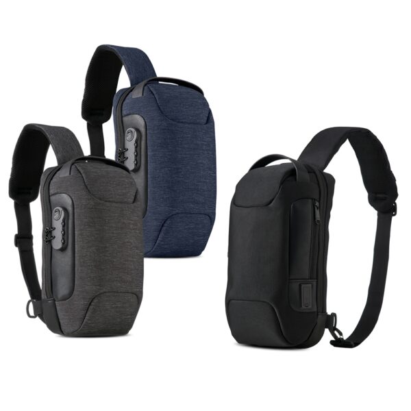 Mochila de Ombro USB Anti-Furto - Imagem 2