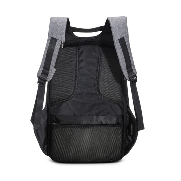 Mochila de Poliéster Anti-Furto USB com Segredo - Imagem 5