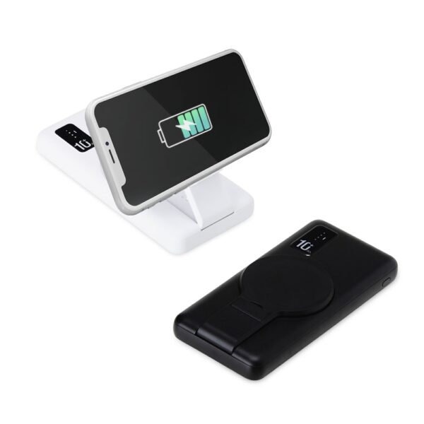 Power Bank 10.000mAh com Carregamento via Indução ou via Cabo - Imagem 2