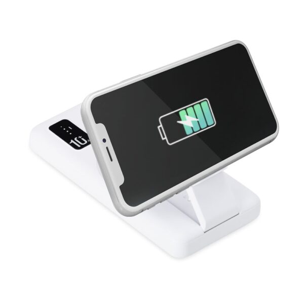 Power Bank 10.000mAh com Carregamento via Indução ou via Cabo - Imagem 3