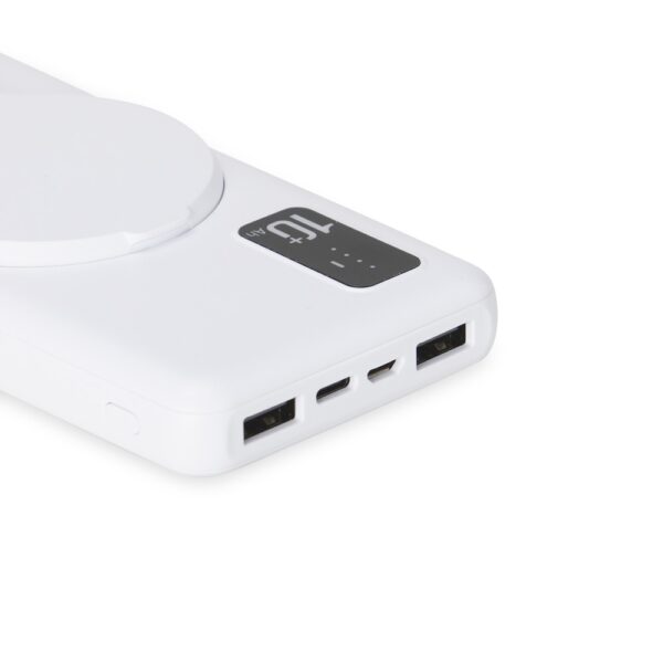 Power Bank 10.000mAh com Carregamento via Indução ou via Cabo - Imagem 4