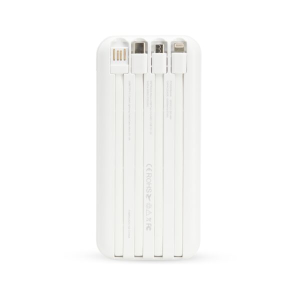 Power Bank 10.000mAh com Carregamento via Indução ou via Cabo - Imagem 3