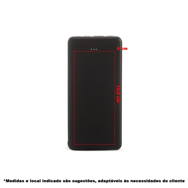 Power Bank 10.000mAh com Indicador LED - Imagem 5