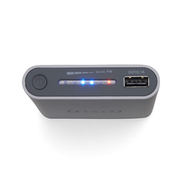 Power Bank 8000mAh com Carregamento via Indução ou via Cabo - Imagem 4