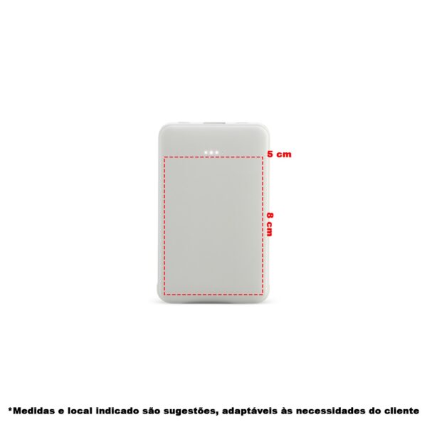 Power Bank Plástico 5.000mAh - Imagem 5